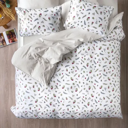 Kentia Σετ Μαξιλαροθήκες Oxford Frutilla 12a 50x70cm