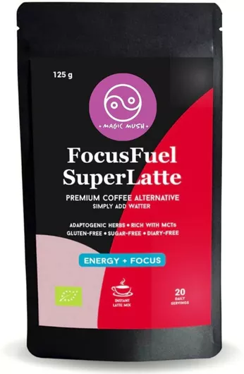 Focusfuel Superlatte Βιολογικό Ρόφημα Υποκατάστατο Καφέ για Ενέργεια & Συγκέντρωση
