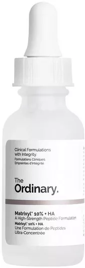 The Ordinary Matrixyl 10% & HA Ενυδατικό Serum Προσώπου με Υαλουρονικό Οξύ για Σύσφιξη 30ml