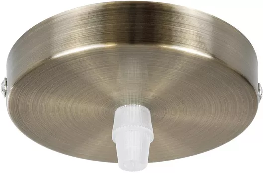 GloboStar Ροζέτα Οροφής για Φωτιστικά Μπρονζέ Χρώμα 77505