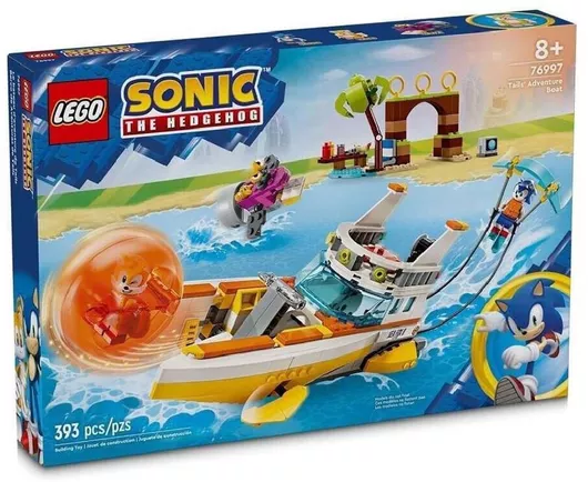 Lego Sonic The Hedgehog Tails Adventure Boat για 8+ Ετών 393τμχ
