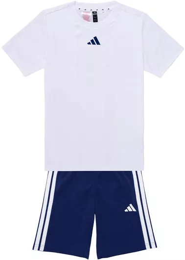 adidas Σετ 2τμχ Λευκό