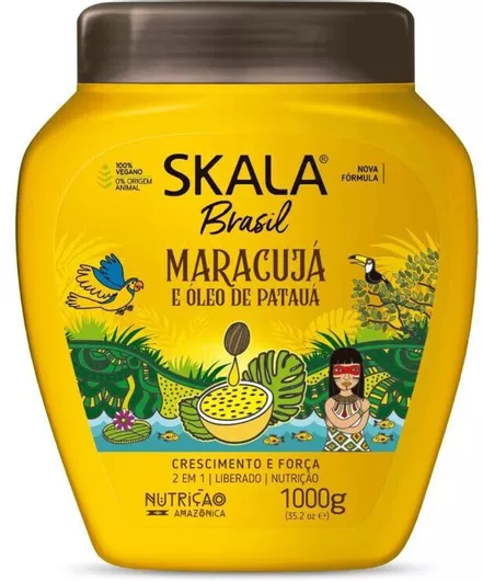 Μάσκα Μαλλιών Maracujá με Έλαιο Patauá 1000g - Skala Φρούτο του Πάθους