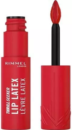 Rimmel Thrill Seeker Liquid Κραγιόν 400 Rimmel Red 6ml