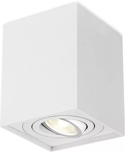 Braytron Μονό Σποτ με Ντουί GU10 Λευκό