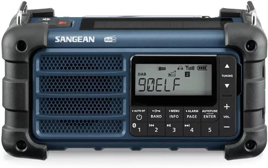 Sangean MMR-99 Φορητό Ηλιακό Ραδιόφωνο DAB Μπλε