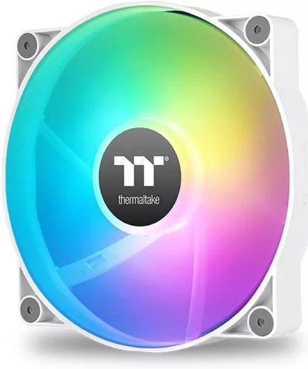 Thermaltake CT200 Case Fan με ARGB Φωτισμό & 4-Pin PWM Σύνδεση, Λευκό