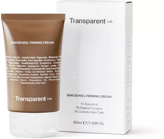 Transparent Lab Bakuchiol Firming Cream Κρέμα Προσώπου για Αντιγήρανση & Σύσφιξη με Ρετινόλη & Υαλουρονικό Οξύ 50ml
