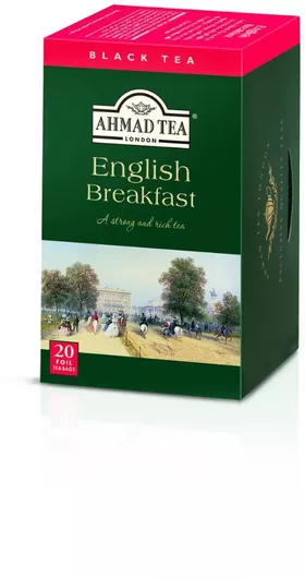 Ahmad Tea Μαύρο Τσάι English Breakfast 20 Φακελάκια