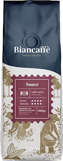 Καφές Espresso Biancaffe Soave 1000g σε Κόκκους