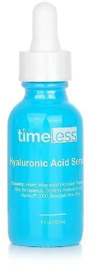Timeless Ενυδατικό Serum Προσώπου με Βιταμίνη C & Υαλουρονικό Οξύ για Λάμψη 30ml