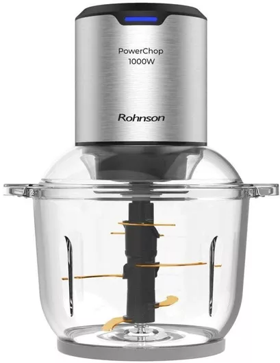 Rohnson Πολυκόπτης Multi 1000W με Δοχείο 2lt Γκρι