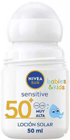 Nivea SUN Babies & Kids Sensitive SPF50 Βρεφικό Αντηλιακό Stick 50ml