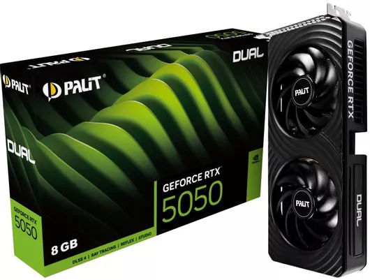 Palit GeForce RTX 5050 8GB GDDR6 Dual Graphics Card