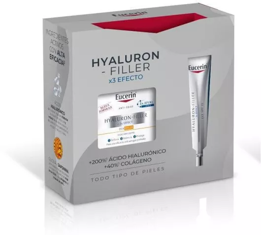 Eucerin Hyaluron Filler Σετ Περιποίησης 2τμχ