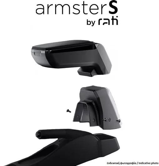 Rati Armster Τεμπέλης Αυτοκινήτου από Δερματίνη, Συμβατός με Chevrolet C3 Picasso & Citroen C3 Picasso, Μαύρο