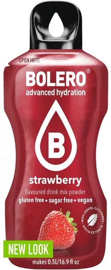 Bolero Φράουλα Φακελάκι Χωρίς Ζάχαρη 9g