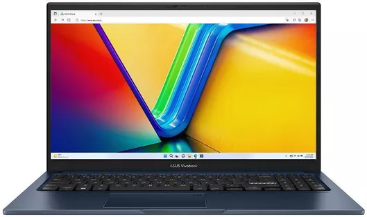 Asus Vivobook 15 X1504VA-BQ2409W 15.6" FHD IPS Laptop i3-1315U, 8GB RAM, 512GB SSD, Windows 11 Home, Quiet Blue, GR Keyboard