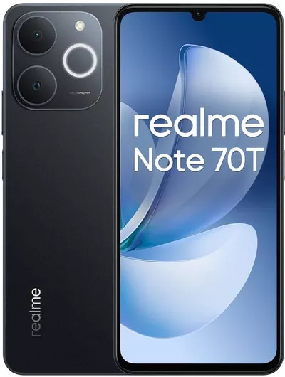 Realme Note 70T Dual SIM 4/256GB Μαύρο