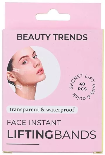 Beauty Trends Instant Lifting Bands Strips Προσώπου για Σύσφιξη 40τμχ