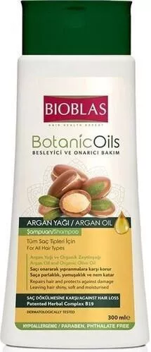 Bioblas Botanic Oils Σαμπουάν Αναδόμησης/Θρέψης για Ξηρά Μαλλιά 360ml
