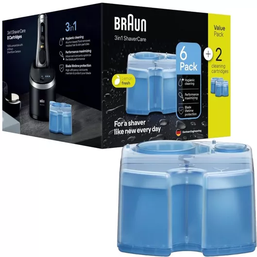 Braun Αξεσουάρ Καθαρισμού 8τμχ 241595