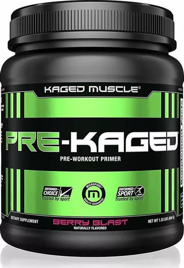 Kaged Muscle Pre Kaged Berry Blast Pre Workout Συμπλήρωμα 604g Berry