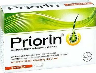Bayer Priorin Extra Ειδικό Συμπλήρωμα Διατροφής 120 κάψουλες