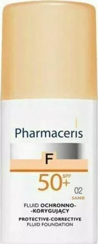 Pharmaceris Protective Corrective Fluid Foundation SPF50 με Χρώμα 02 Sand 30ml - Αντηλιακή Κρέμα Προσώπου