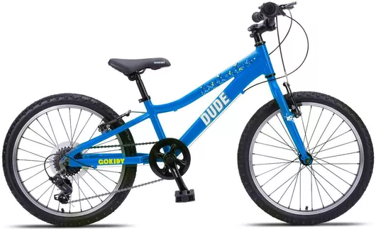 GoKidy Dude 20" Παιδικό Ποδήλατο Πόλης Αλουμινίου Μπλε