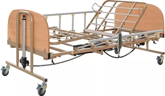 Alfa Care AC–502W Ηλεκτροκίνητο Κρεβάτι με Στρώμα, Αναρτήρα & Κάγκελα