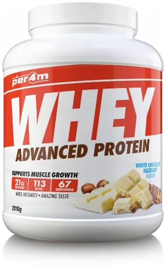 Per4m Whey Advanced Πρωτεΐνη Ορού Γάλακτος Salted Caramel 2.01kg