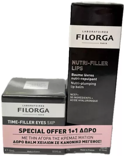 Filorga Time-Filler Eyes 5XP & Nutri Filler Lips Σετ Περιποίησης για Αντιγήρανση & Ενυδάτωση 2τμχ