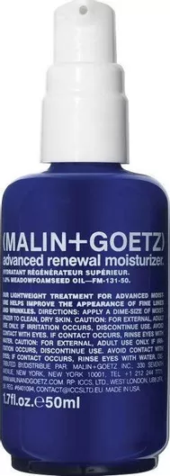 Malin+Goetz Advanced Renewal Moisturizer Λεπτόρρευστη Κρέμα Προσώπου Ημέρας για Ενυδάτωση & Σύσφιξη με Υαλουρονικό Οξύ 50ml