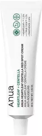 Anua Heartleaf + Centella Κρέμα Προσώπου για Ενυδάτωση & Ερυθρότητα με Centella Asiatica 30ml