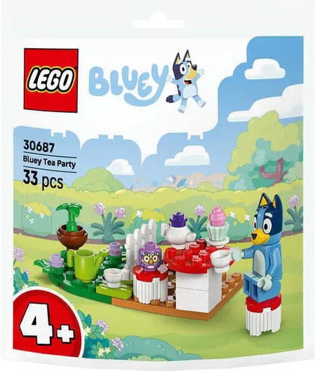 Lego Τουβλάκια Blueys Teeparty για 4+ Ετών 33τμχ