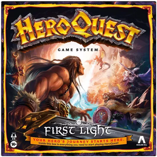 Επιτραπέζιο Παιχνίδι HeroQuest: First Light για 2-5 Παίκτες 14+ Ετών ES Hasbro