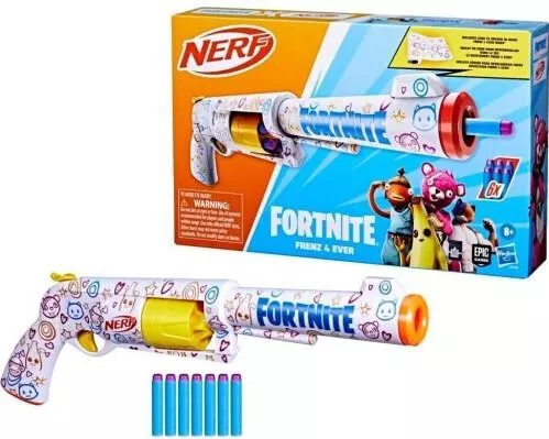 Hasbro Nerf Fortnite Frenz 4 Ever Dart Blaster G1132
