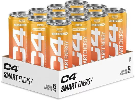Cellucor C4 Smart Ειδικό Συμπλήρωμα Διατροφής 12 x 330ml Mango