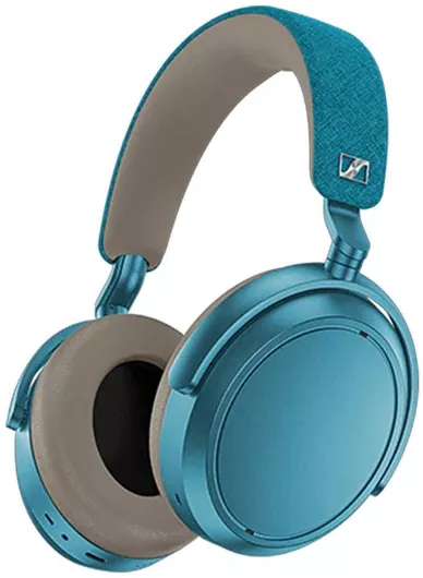 Sennheiser Momentum 4 Ασύρματα / Ενσύρματα Over Ear Ακουστικά 60 Ώρες Λειτουργίας Τιρκουάζ