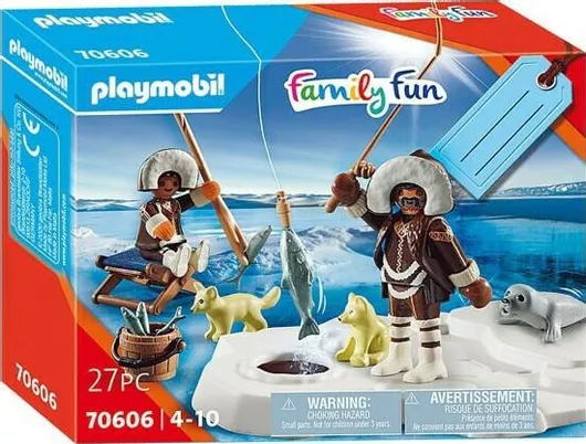 Playmobil Family Fun Ice Fisher Gift Set για Παιδιά 4-10 Ετών