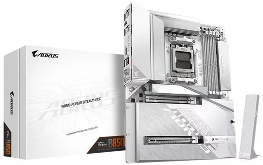 Gigabyte B850 Aorus Stealth Ice Wi-Fi ATX Motherboard με AMD AM5 Socket
