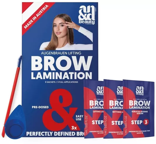 Κιτ Περιποίησης Φρυδιών Brow Lamination Kit A.n.d Beauty
