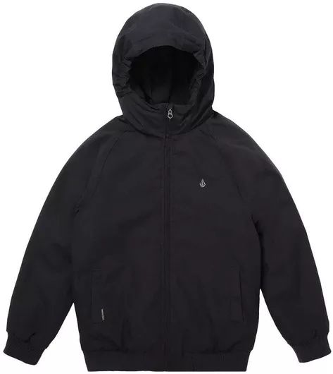 Volcom Παιδικό Casual Μπουφάν Μαύρο