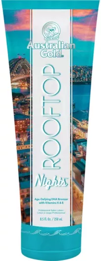 Australian Gold Rooftop Nights DHA Bronzer Tanning Lotion 250ml