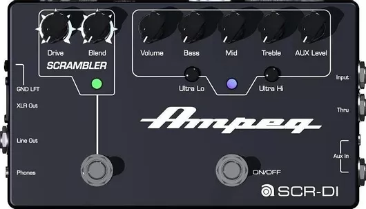 Ampeg SCR-DI Bass Scrambler Ηλεκτρικού Μπάσου DI Box & Overdrive