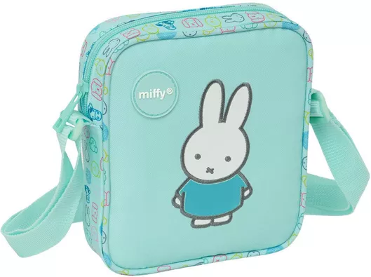 Miffy Παιδική Τσάντα Ώμου Μπλε 18x16x4cm