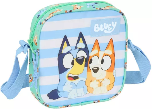 Bluey Παιδική Τσάντα Ώμου Πράσινο 18x16x4cm