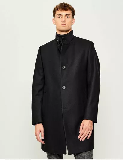 Ανδρικό Παλτό Μαύρο