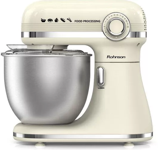 Rohnson Κουζινομηχανή 1500W με Ανοξείδωτο Κάδο 7lt